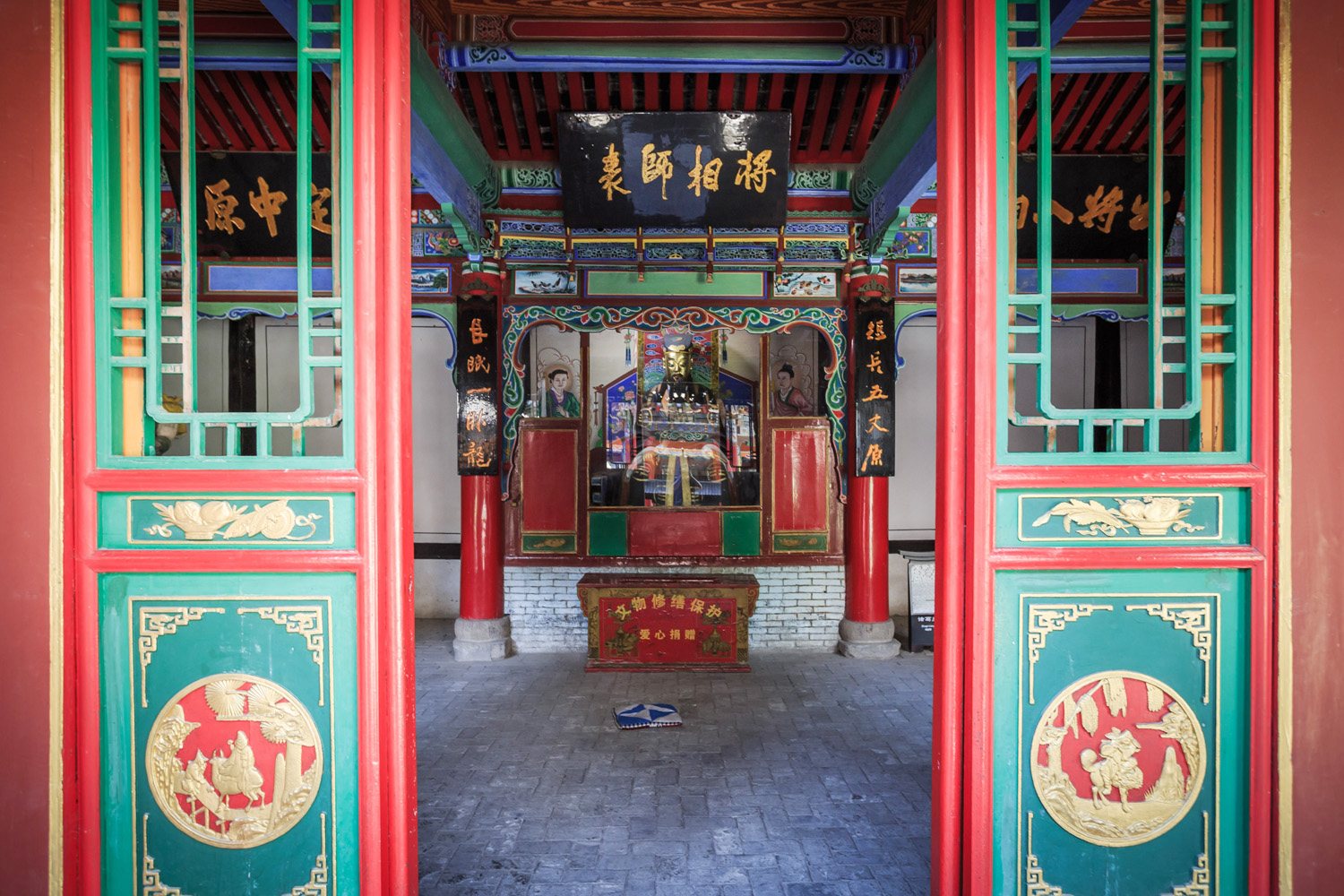 五丈原诸葛亮庙“将相师表”